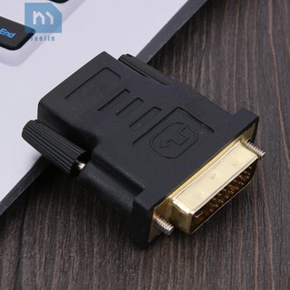 Jae HDMI Female to DVI 24 + 1 Pin Male อะแดปเตอร์แปลงสายเคเบิ้ลเชื่อมต่อ