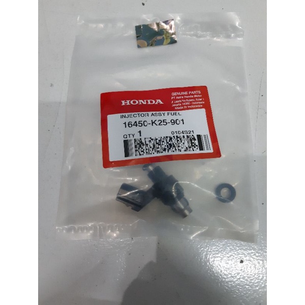หัวฉีด Honda Beat FI-Scoopy Fi Non ESP ดั้งเดิม 16450-K25-901