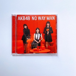 AKB48 CD + DVD Single No way man  type A Regular แผ่นแกะแล้ว ไม่มีโอบิ