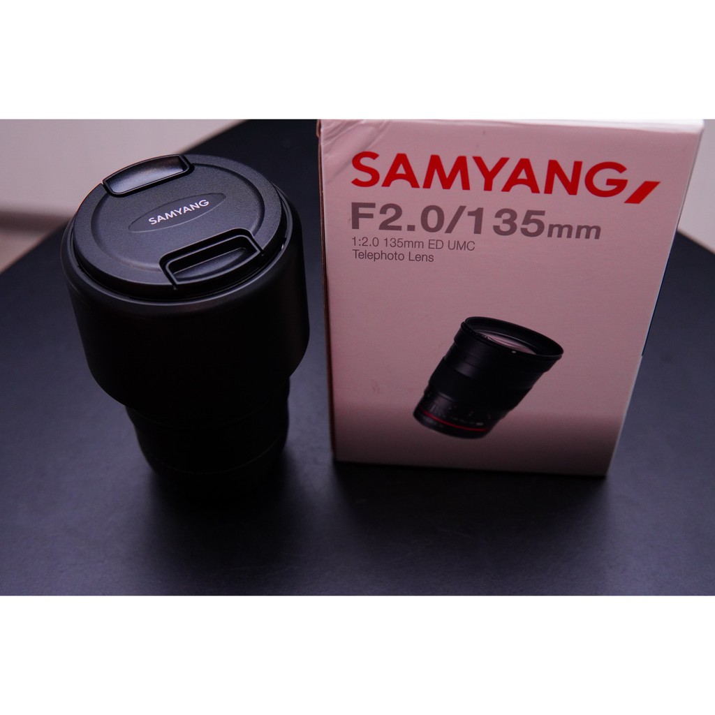 Samyang MF 135mm f2.0 135 f2 mount canon EF