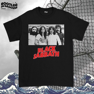 เสื้อเชิ้ต Sabbath Band สีดําS-5XL