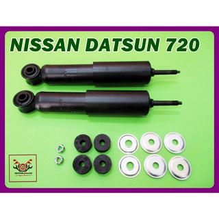 NISSAN DATSUN 720 FRONT SHOCK UP SET "BLACK" SET  //  โช๊คอัพหน้า โช๊คคู่หน้า ดัสสัน720 "สีดำ" สินค้าคุณภาพดี