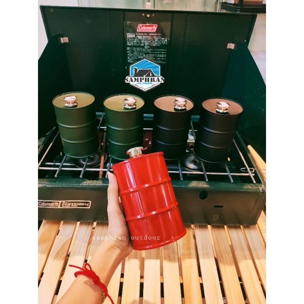 ถังน้ำมัน 200l. ย่อส่วน สแตนเลส 304 ขนาด 750ml. สำหรับใส่น้ำมัน/เหล้า (ของแท้100%ไม่รั่ว ไม่ซึม)