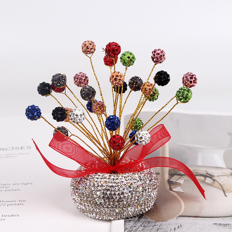 10pcs ลูกปัดคริสตัลไททาเนียมลูกปัดเพชร สามารถใช้สำหรับเครื่องประดับ DIY ทำสร้อยคอและสร้อยข้อมือ - รูปที่ 6