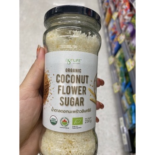 Agrilife Organic Coconut Flower Sugar 230 g. น้ำตาลดอกมะพร้าว อินทรีย์ อะกรีไลฟ์