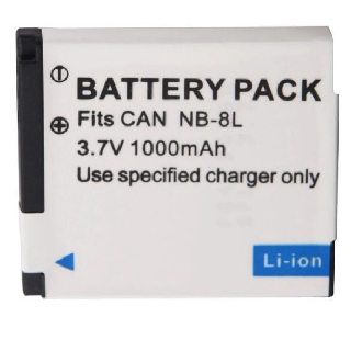 Canon แบตเตอรี่กล้อง รุ่น NB-8L Replacement Battery for Canon //0015//