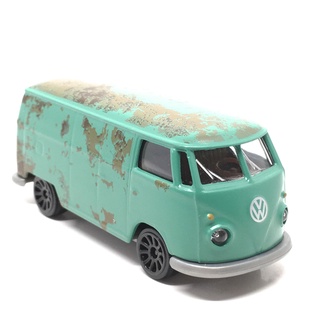 Majorette Volkswagen T1 - Rusty - Dark Green Color /Wheels 5UB /scale 1/59 (3 inches) no Package