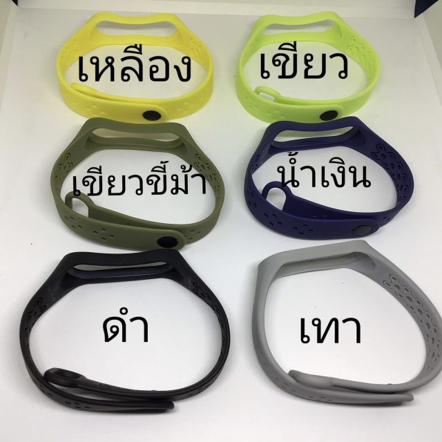 สายสมาร์ทวอทช์ Xioami Mi Band 4 เเละ Xioami Mi band 3 #5
