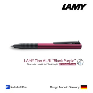 Lamy Tipo AL/K "Black Purple" Rollerball Pen - ปากกาโรลเลอร์บอลล์ลามี่ทิโป้  สีแบล็คเพอเพิล