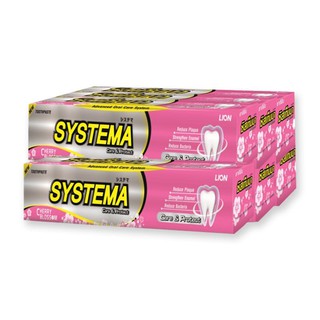 🔥แนะนำ!! ซิสเท็มม่า ยาสีฟัน สูตรเชอร์รี่บลอสซัม ขนาด 90 กรัม แพ็ค 6 ชิ้น Systema Toothpaste Japanese Cheery Blossom 90 g