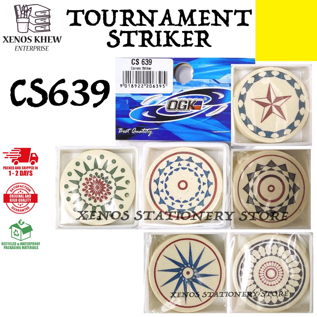OGK CS639 CARROM STRIKER / OGK TOURNAMENT CARROM STRIKER CS639 [ WEIGHT 15GMS ]
