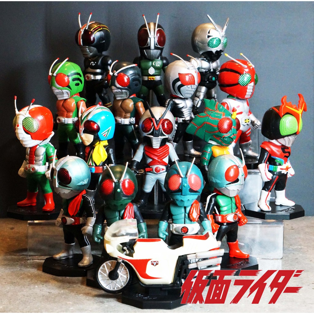 WCF Banpresto Kamen Rider masked rider Showa V1-V12 Shadow Moon มาสค์ไร ...