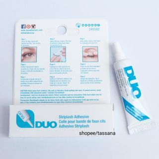 - พร้อมส่ง - กาวติดขนตาปลอมDuo Striplash Adhesive สีขาวใส 7 g.