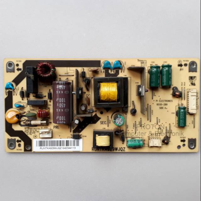MESIN PSU LED TV Sharp Aquos LC 32LE240M 32LE340M LC-32LE340M LC-32LE240M LC-32LE347I 32LE341 32LE35