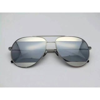 GAMT Double Color Aviator Sunglasses For Silver Frame Silver Lens ของแท้ พร้อมส่ง