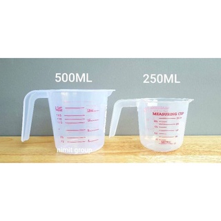 ถ้วยตวงพลาสติก 250/500/1,000 มล.