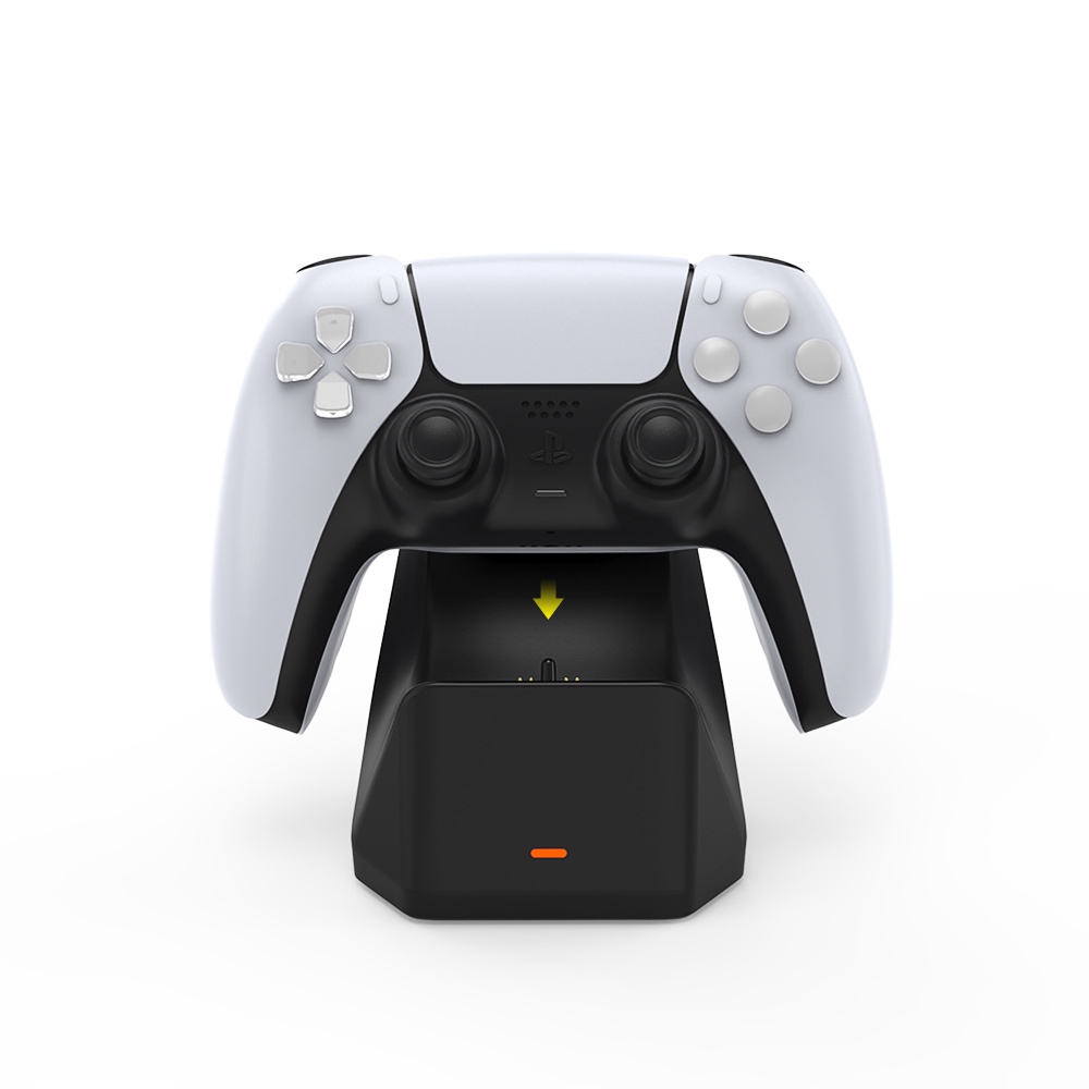 Dobe PS5 Charging Dock (TP5-0586)(แท่นชาร์จจอย PS5)(ที่ชาร์จจอย)(ขาตั้งจอย)(ที่วางจอย)