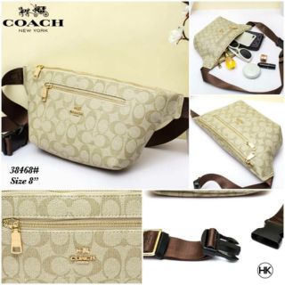 กระเป๋าคาดอก คาดเอว coach ขนาด 8 นิ้ว belt bag กระเป๋าผู้ชาย กระเป๋าผู้หญิง โค้ช