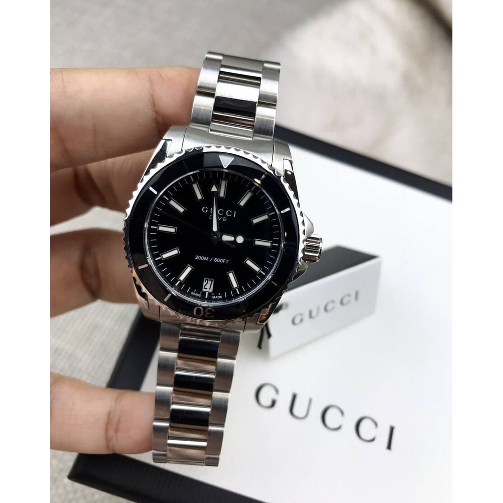 พร้อมส่ง นาฬิกาข้อมือผู้หญิง Gucci Dive หน้าปัด 32 mm.