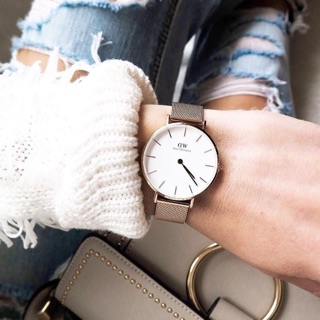 Daniel wellington classic petite sterling watch