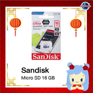 Micro SD 16 GB C.10 Sandisk