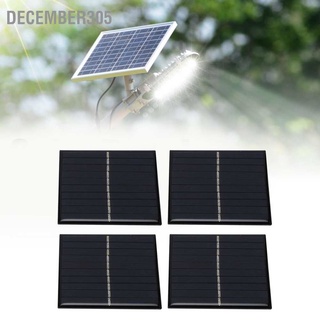 December305 4Pcs Mini 0.8W 5V Solar Panel Module System for Home DIY Projects Toys Battery Charging