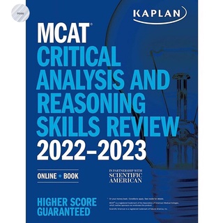 MCAT CRITICAL ANALYSIS AND REASONING SKILLS REVIEW 2022-2023: ONLINE + BOOK