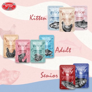 [12 PCS][MANOON] PRAMY Premium Pouch Cat Food พรามี่ พรีเมี่ยม อาหารเปียกสำหรับแมว ชนิดซอง 70 กรัม