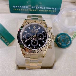 นาฬิกาข้อมือ งานเทียบแท้ RO LEX DAYTONA  งาน cc size 40mm ระบบออโต้ งานสวยมาก  รุ่นใหม่ล่าสุด