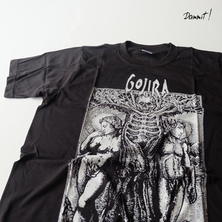 เสื้อยืด พิมพ์ลายวง Gojira