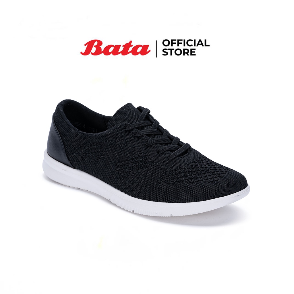 Bata บาจา รองเท้าผ้าใบกีฬา Sport Sneakers สนีกเกอร์กีฬา รองเท้าผ้าใบ สำหรับผู้หญิง รุ่น Hulad สีดำ 5296952