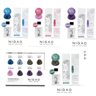 สีพาสเทล นิกาโอะ Nigao Hair Color Cream