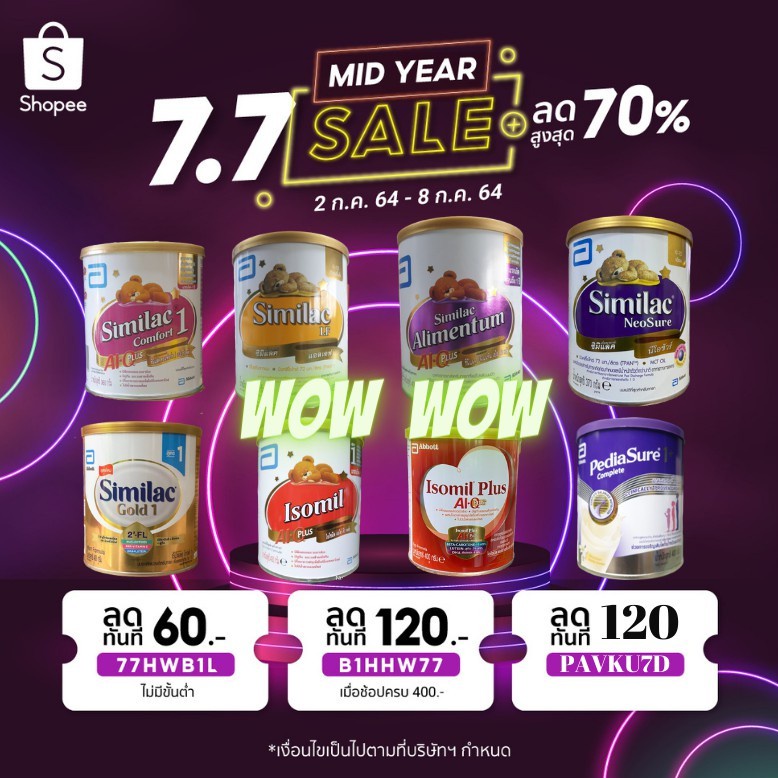 Pediasure Similac Comfort Neosure Gold LF Alimentum Isomil 1 Isomil Plus