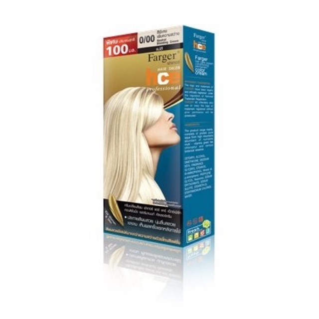 Farger แม่สีฟาร์เกอร์ สีย้อมผมฟาร์เกอร์ ขนาด100มล.x2