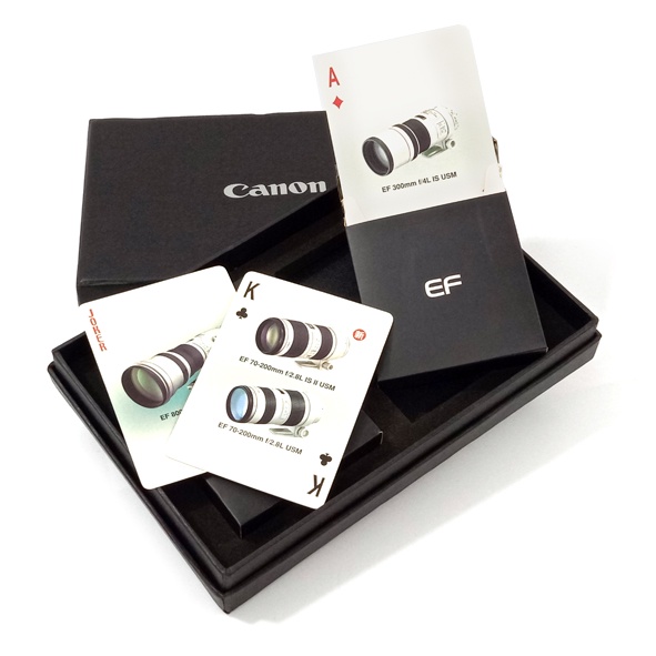 การ์ดเล่นเลนส์ Canon EOS & EF แท้ 2 แบบ