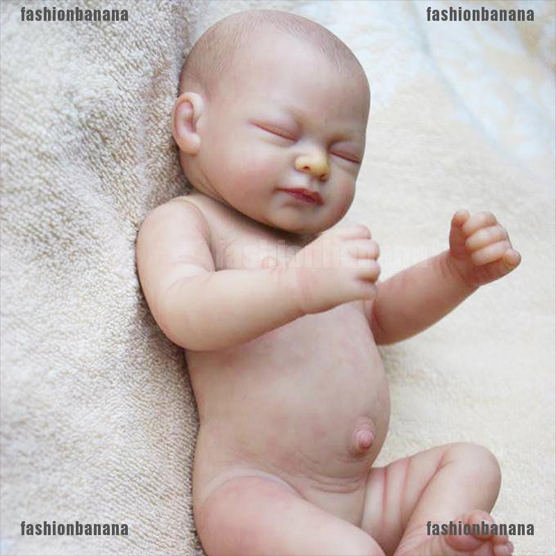 [fashionbanana] ตุ๊กตาเด็กทารกซิลิโคนไวนิล กันน้ํา แฮนด์เมด DIY