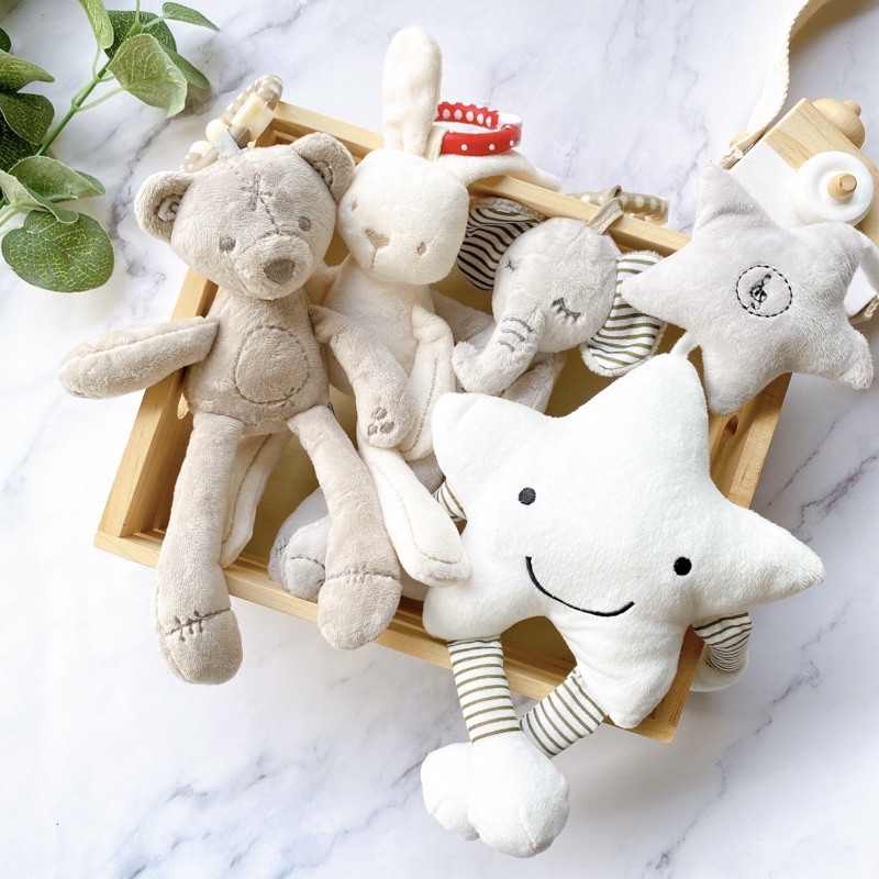 littlesweetthailand ตุ๊กตาเขย่ากรุ้งกริ้ง Star / Cloud / Bear / Elephant / Rabbit