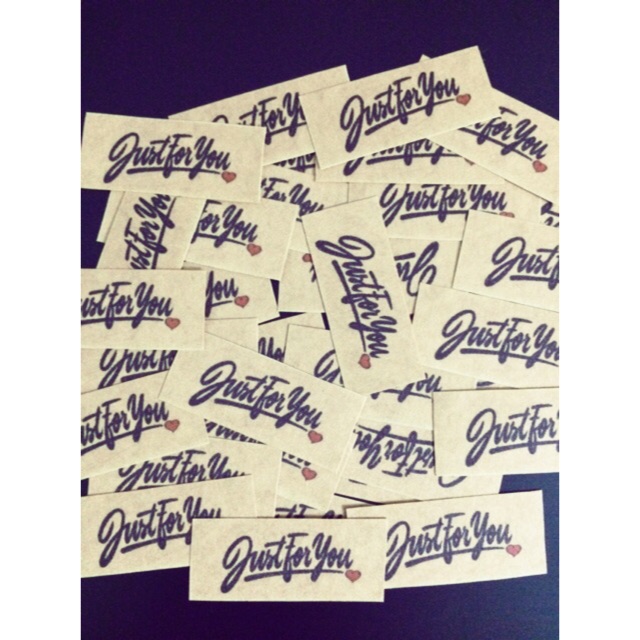 สติ๊กเกอร์ Just for you (30 ชิ้น)