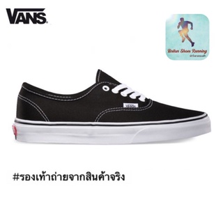 🔥Sales 30%🔥รองเท้าผ้าใบ VANS AUTHENTIC BLACK WHITE SNEAKERS