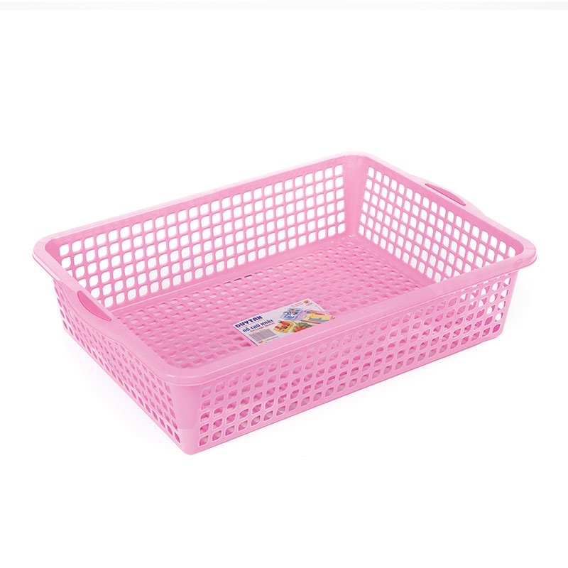 Duy Tan ตะกร้าสี่เหลี่ยมพลาสติกสําหรับที่เก็บของอเนกประสงค์หลายขนาด 1T7/2T/2T2/2T6/3T/3T4