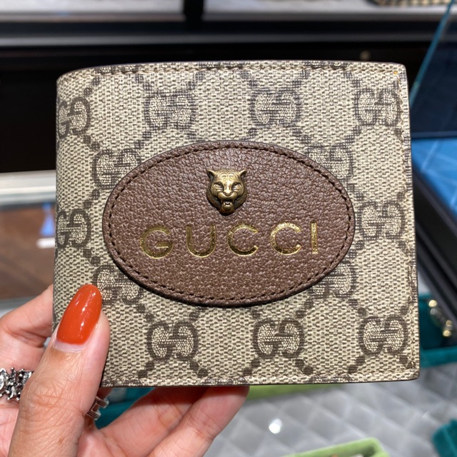 กระเป๋าตังค์ Gucci แท้จากฝรั่งเศส Gucci Neo Vintage GG Supreme Wallet