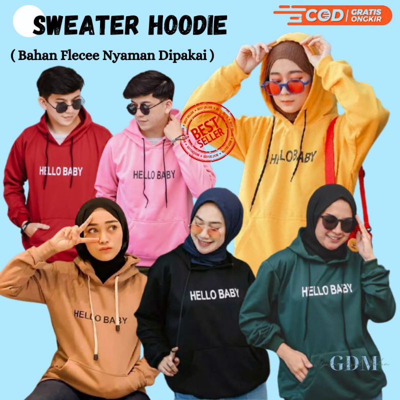 HELLO BABY SWETER | เสื้อกันหนาว เสื้อฮู้ด | เสื้อกันหนาวผู้หญิง|