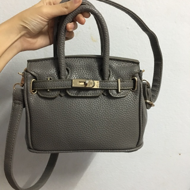 Berkin ขนาด 8 นิ้ว สีเทาผู้ดีมากก