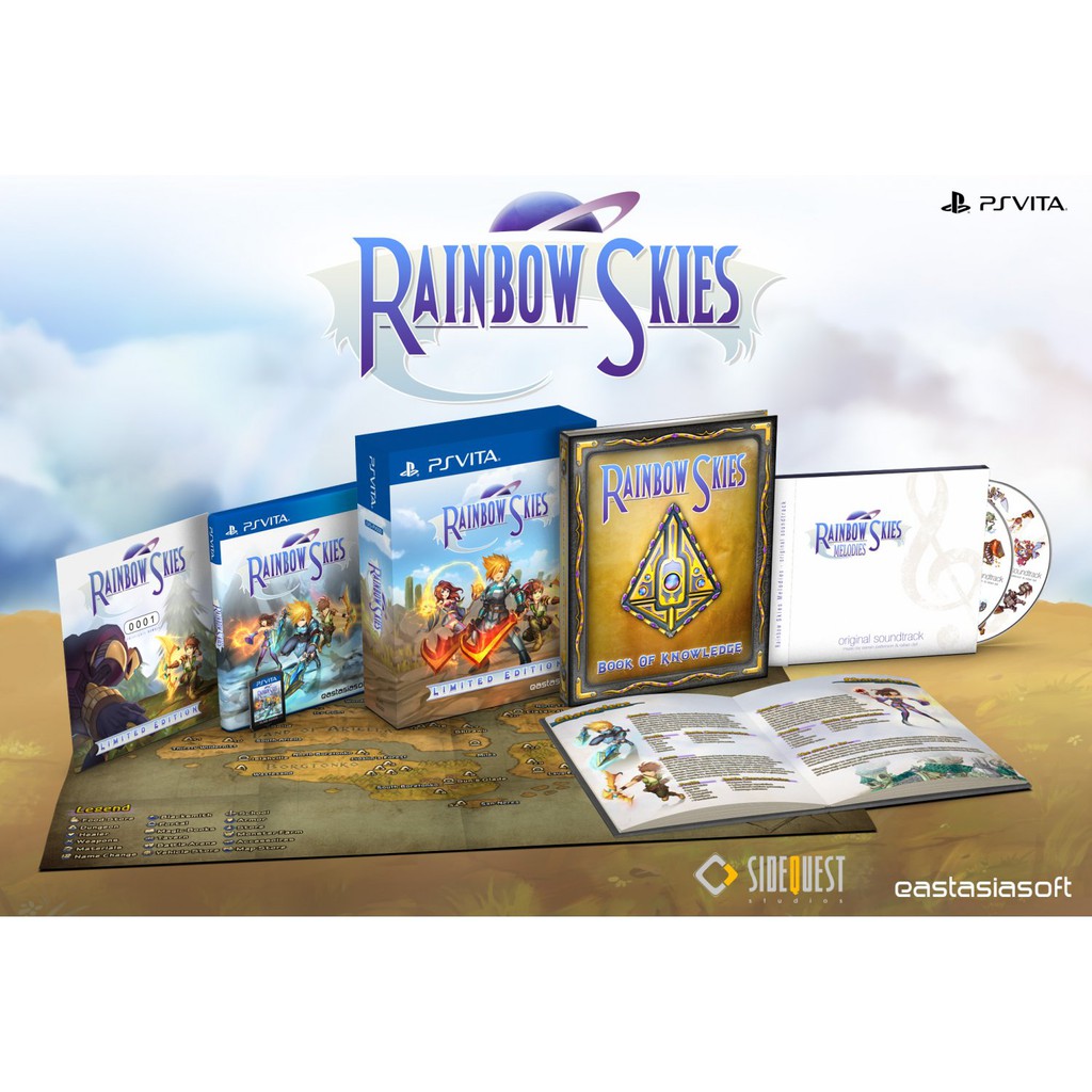 [+..••] PS4 RAINBOW SKIES [LIMITED EDITION] PLAY-ASIA.COM EXCLUSIVE (ASIA)