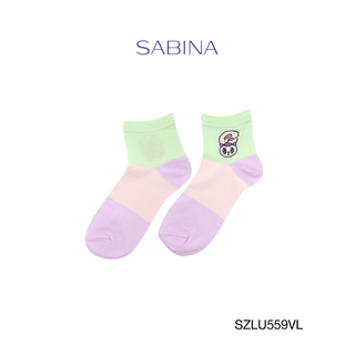 Sabina ถุงเท้า รุ่น Collection Esther Bunny รหัส SZLU559VL สีม่วงอ่อน