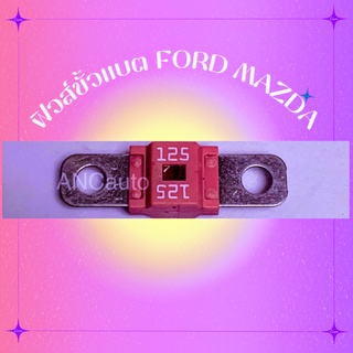 ฟิวส์ขั้วแบต ฟิวส์เมน ฟิวส์ แบตเตอรี่ ของ FORDRANGER+MAZDA 125A สินค้าแท้ มีตำหนิ ขายลดราคา