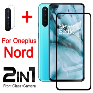 2 - In - 1 เคสหน้าจอ + ฟิล์มกันรอยเลนส์กล้องสําหรับ For  Oneplus Nord