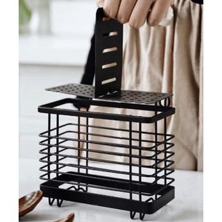 Bighot ที่ใส่ตะเกียบ ขนาดใหญ่ สีน้ำตาล 10x16x13.5 ซม.  QYTY032-BN สีน้ำตาล
