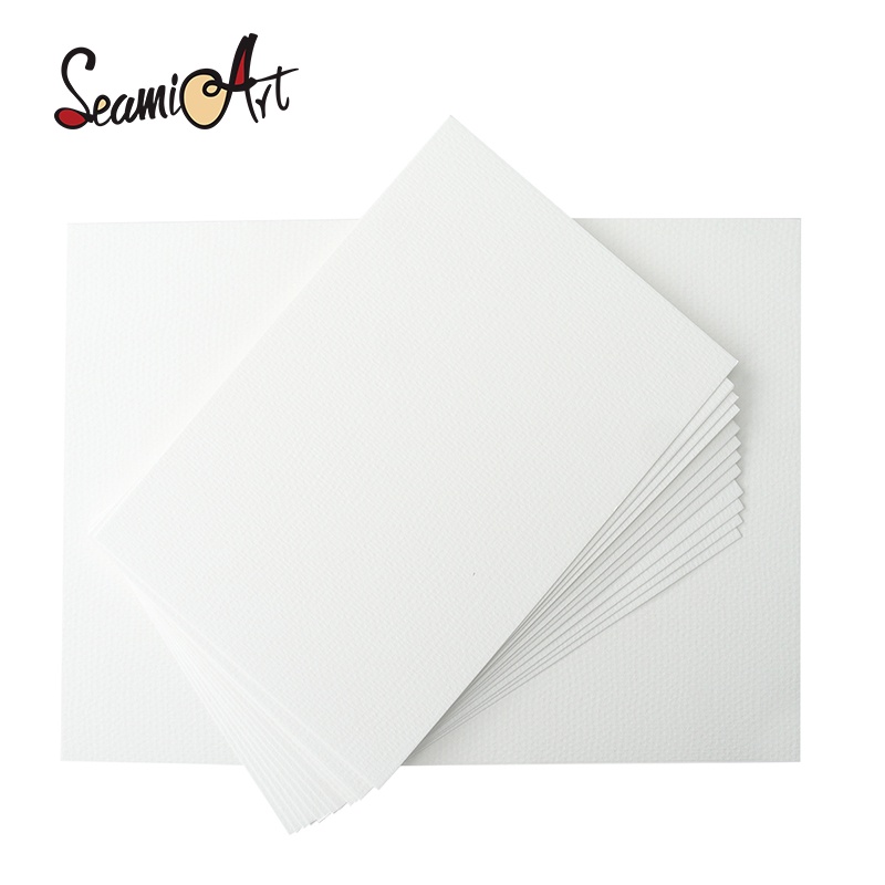 Seamiart กระดาษวาดภาพระบายสีน้ํา 32K / 16K 300 กรัม 10/20 ชิ้น / ชุด