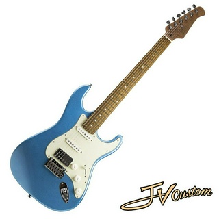 JV Custom® Origin-S HSS กีตาร์ไฟฟ้า ทรง Strat (Blue Metallic) 22 เฟรตจัมโบ้ ไม้เอลเดอร์ ตัดคอยล์ได้ ** ประกัน 1 ปี **